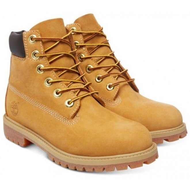 TIMBERLAND PREMUIM 6 IN WATERPROOF BOOT WHEAT NUBUCK