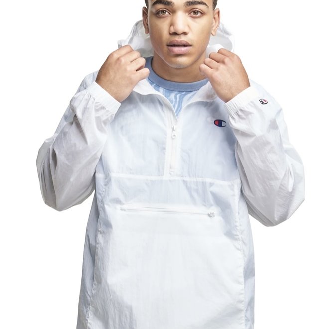 PACKABLE NYLON ANORAK JACKET