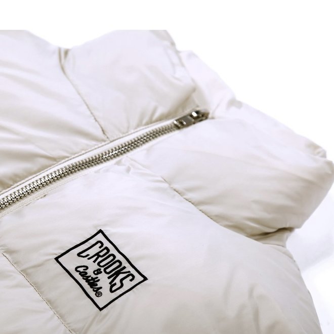 W CROOKS \u0026 CASTLES NEW CORE PUFFER 