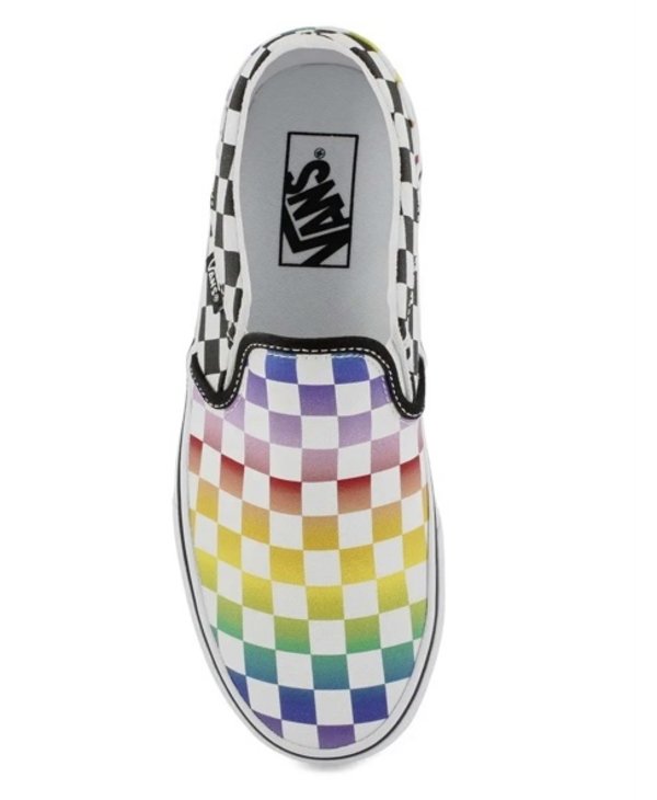 asher rainbow vans