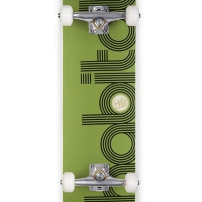 HABITAT ECLIPSE COMPLETE SKATEBOARD GREEN - Laces