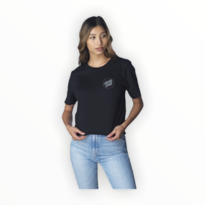 Women's T-Shirt Contrast Lace Plunging Neck Tee T-Shirt for Women (Color :  Black, Size : Tall XS) at  Women's Clothing store