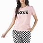 FLYING V CREW TEE POWDER PINK