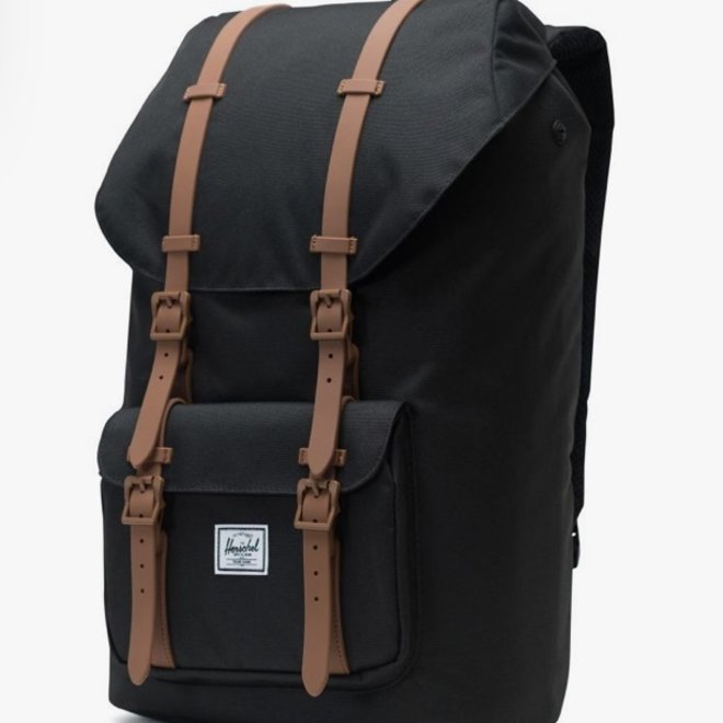 LITTLE AMERICA BACKPACK BLACK TAN