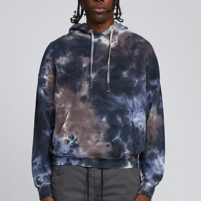 KUWALLA TIE DYE PO HOODIE MILKY WAY(MLKWAY) - Laces