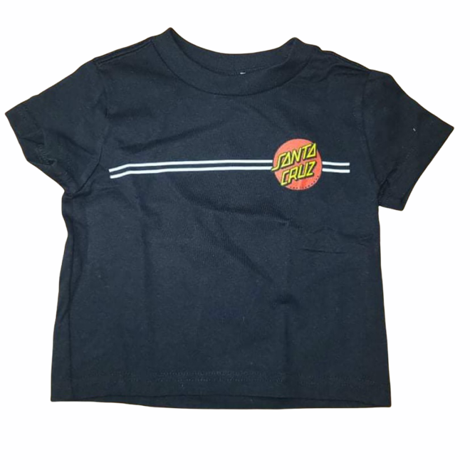 TODDLER CLASSIC DOT SS TEE BLACK/RED