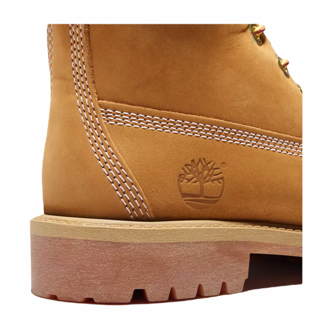 YOUTH PREMIUM 6 IN WATERPROOF BOOT WHEAT NUBUCK