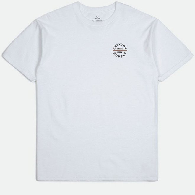 OATH V STANDARD TEE WHITE RED