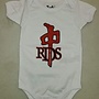 TODDLER OG ONESIE WHITE/RED
