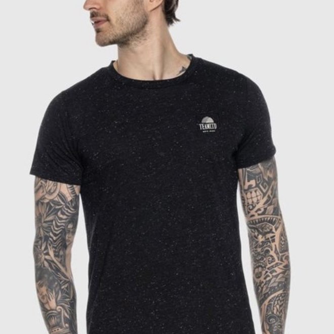 SPECKLE SS TEE BLACK