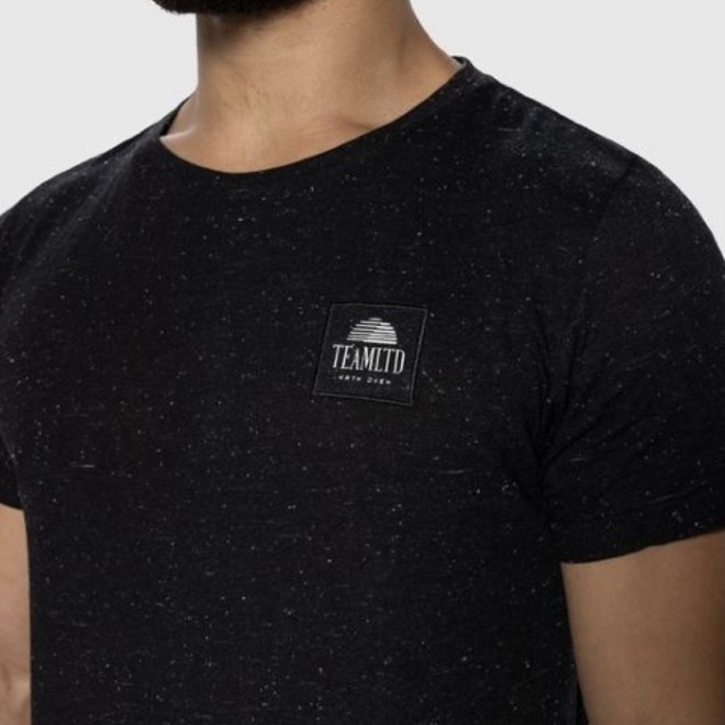 SPECKLE SS TEE BLACK