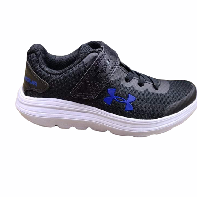 KIDS PS SURGE 2 AC BLACK/WHITE/BLUE