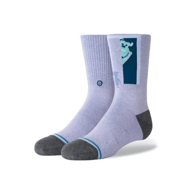 YOUTH SOCKS SULLY AND BOO PURPLE