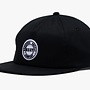 SCOUT CAP FELT PATCH STRAPBACK HAT BLACK/WHITE