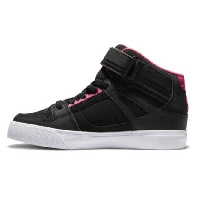 GIRLS PURE HIGH TOP EV BLACK PINK BLACK KPK