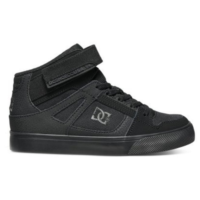 KIDS PURE HIGH TOP EV BLACK BLACKBLACK 3BK