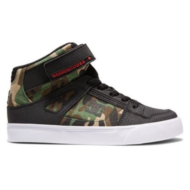 KIDS PURE HIGH TOP EV BLACK CAMO BLO