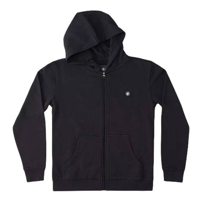 KIDS RIOT FRANCHISE ZIP HOODY BLACK