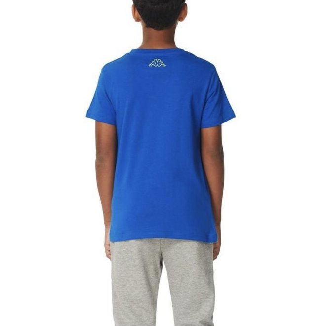 YOUTH BOY LOGO CARTEW SS TEE BLUE COLD