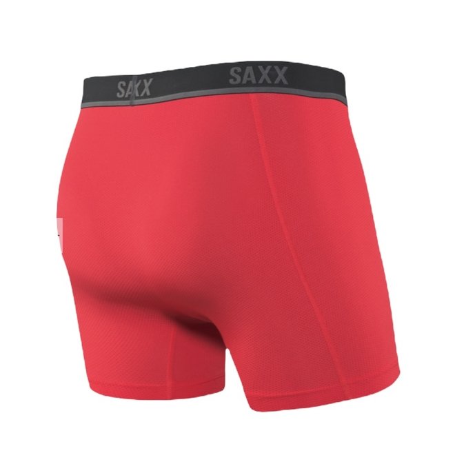 KINETIC HD BOXER BRIEF RED