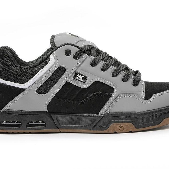 ENDURO HEIR CHARCOAL BLACK WHITE NUBUCK