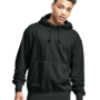 LIGHTWEIGHT FLEECE P/O HOODY BLACK