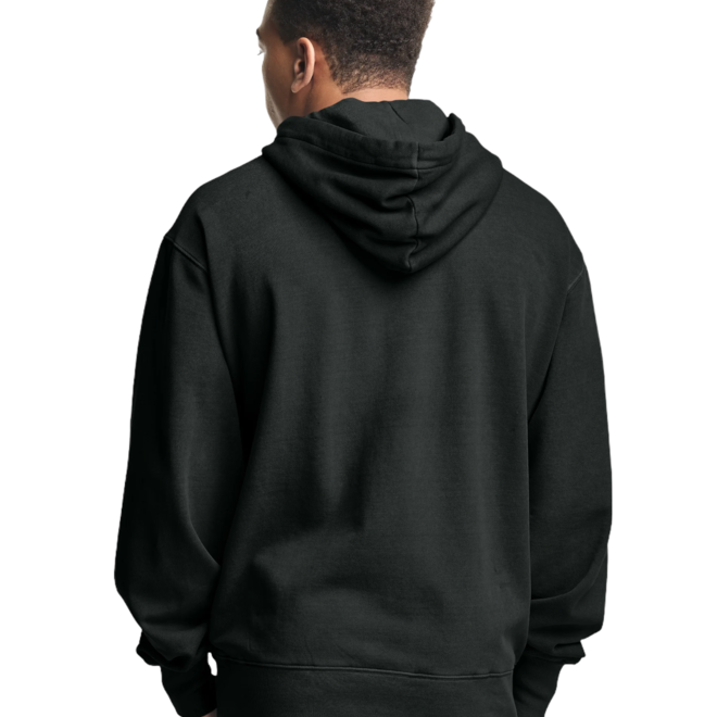 LIGHTWEIGHT FLEECE P/O HOODY BLACK