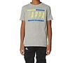 YOUTH BOY LOGO CARTEW SS TEE GREY MED MEL