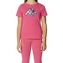 YOUTH GIRL LOGO CALIMI SS TEE FUCHSIA PURPLE