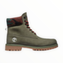 HERITAGE 6 IN WATERPROOF BOOT DK GRN NUBUCK W/ CAMO