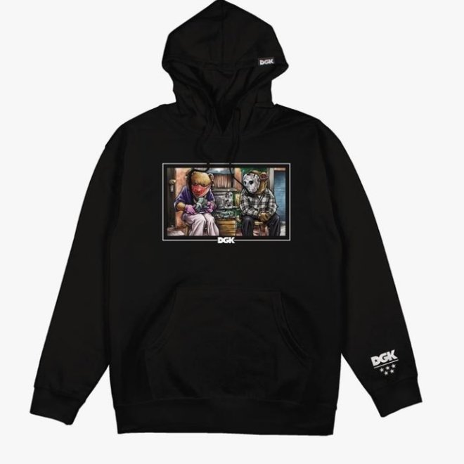 STOOPIN PO HOODY BLACK