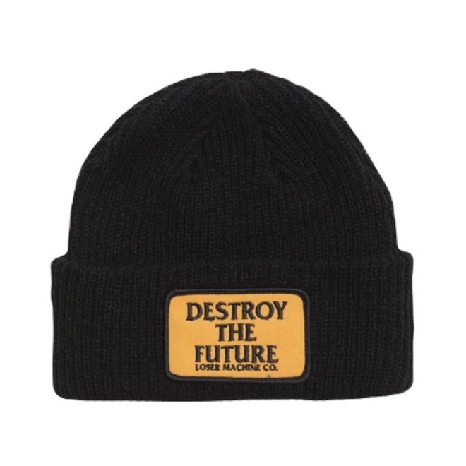 TOKEN BEANIE BLACK