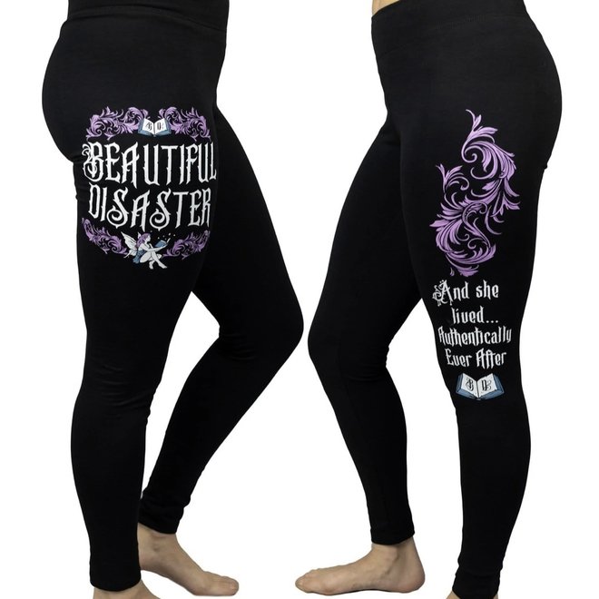 AUTHENTICALLY EVER AFTER LEGGINGS BLACK