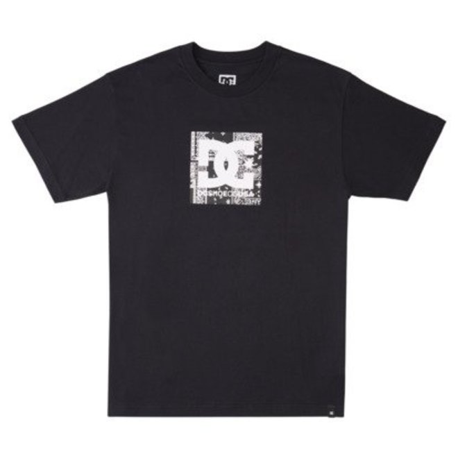 SQUARE STAR FILL TEE BLACK PAISELY