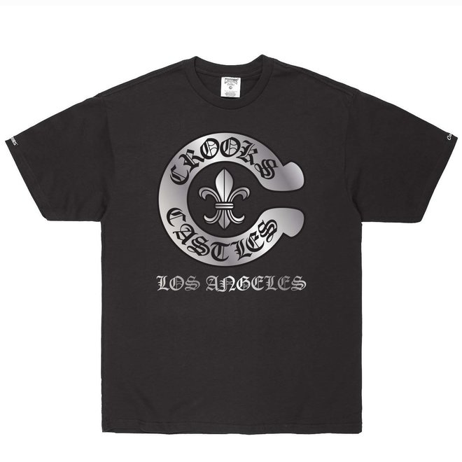 C CROOKS TEE BLACK