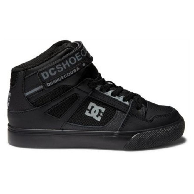 YOUTH PURE HIGH TOP EV BLACK BLACK GREY(XKKS)