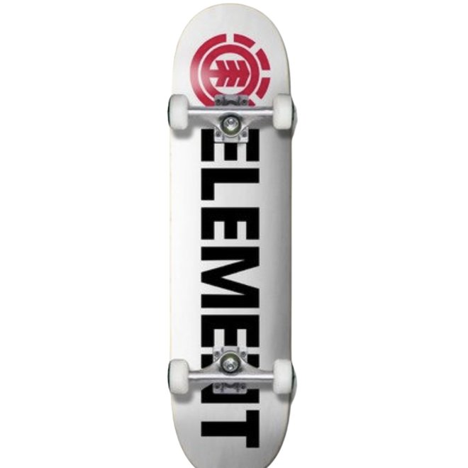 BLAZIN COMPLETE SKATEBOARD WHT