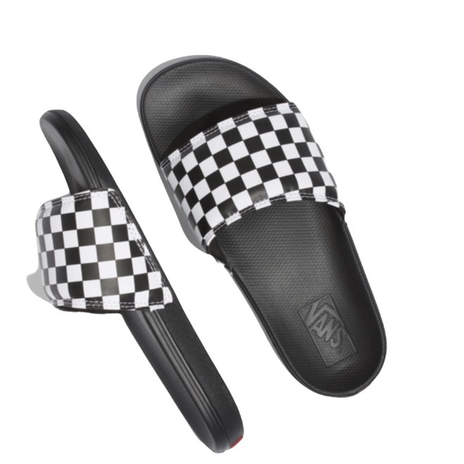 RANGE SLIDE-ON CHECKERBOARD BLACK/WHITE