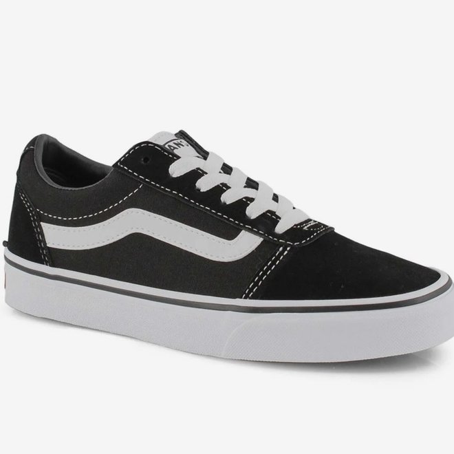 WARD (SUEDE/CANVAS) BLACK/WHITE