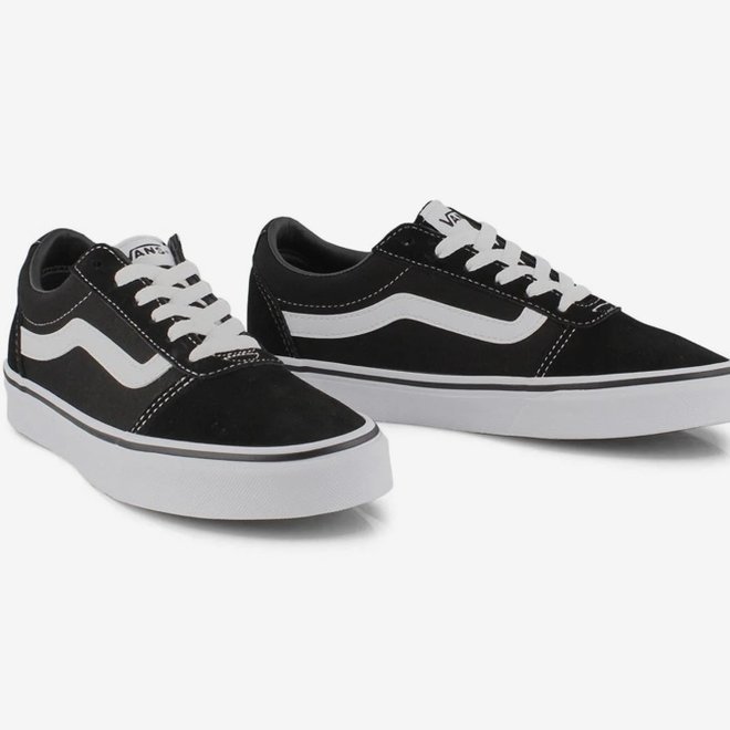 WARD (SUEDE/CANVAS) BLACK/WHITE