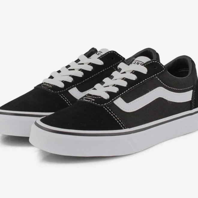 WARD (SUEDE/CANVAS) BLACK/WHITE