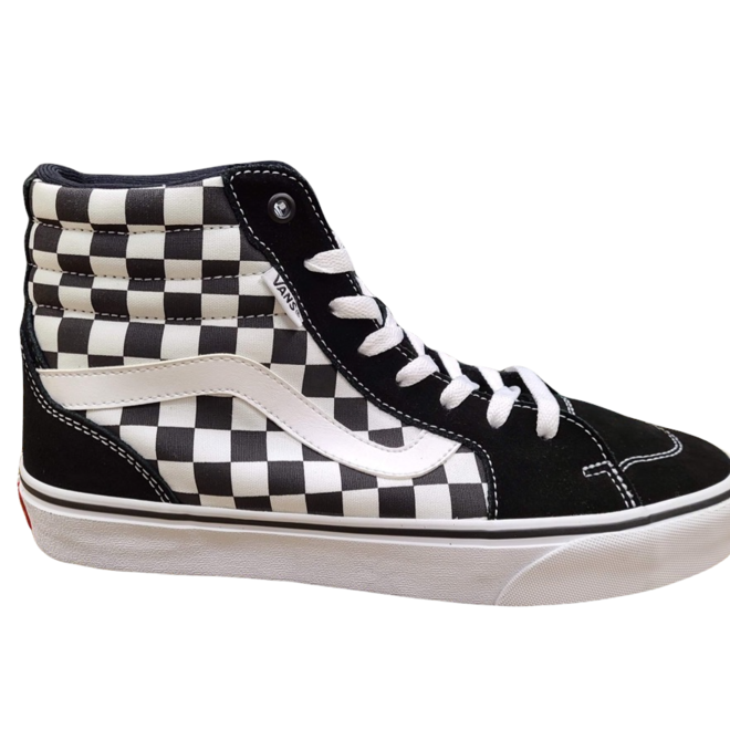 FILMORE HI (CHECKERBOARD) BLACK/WHITE