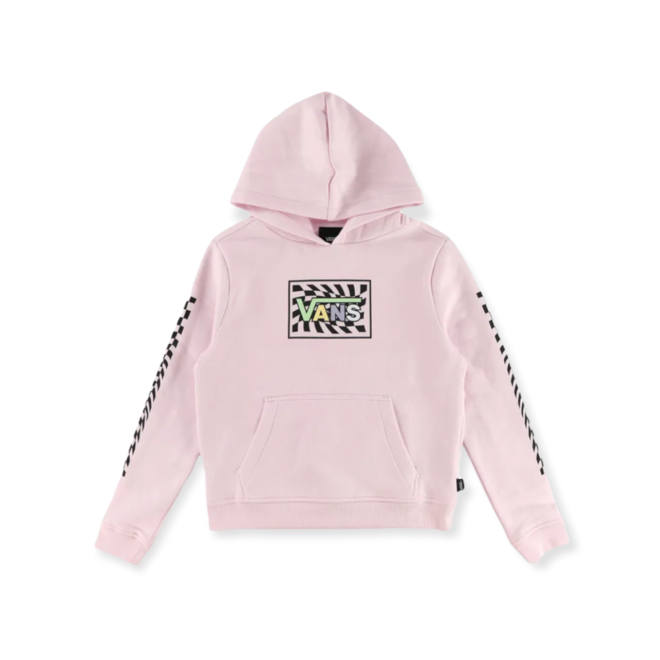GIRLS BOXED OUT PO HOODY CRADLE PINK
