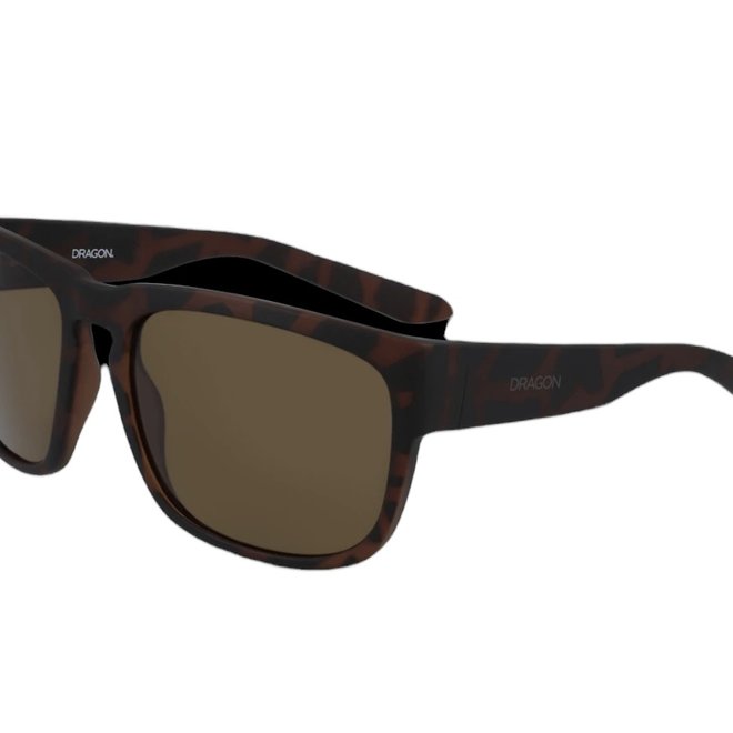 SUNGLASSES RUNE XL MATTE TORTOISE/BRONZE