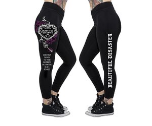 BD KEY TO HAPPINESS LEGGINGS BLACK - Laces