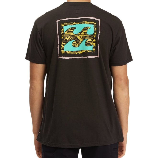 BILLABONG CRAYON WAVE SS TEE BLACK