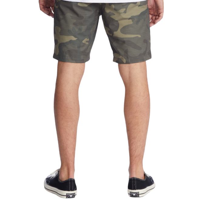 BILLABONG CROSSFIRE SLUB CAMO SHORT GCA