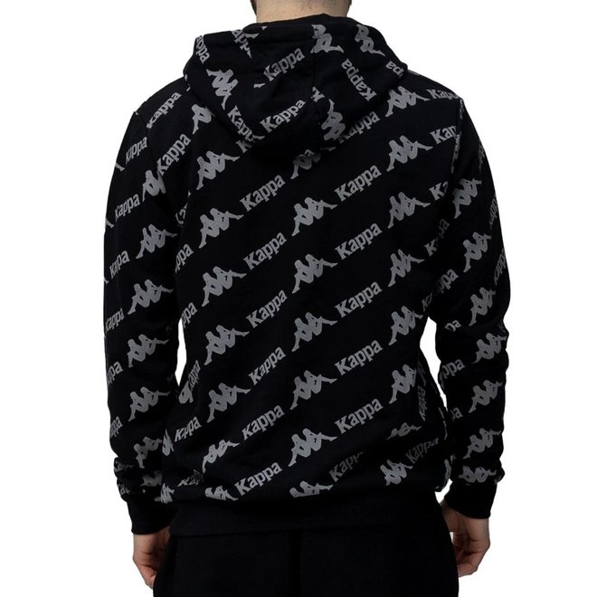 KAPPA AUTHENTIC FANCY PO HOODY BLACK