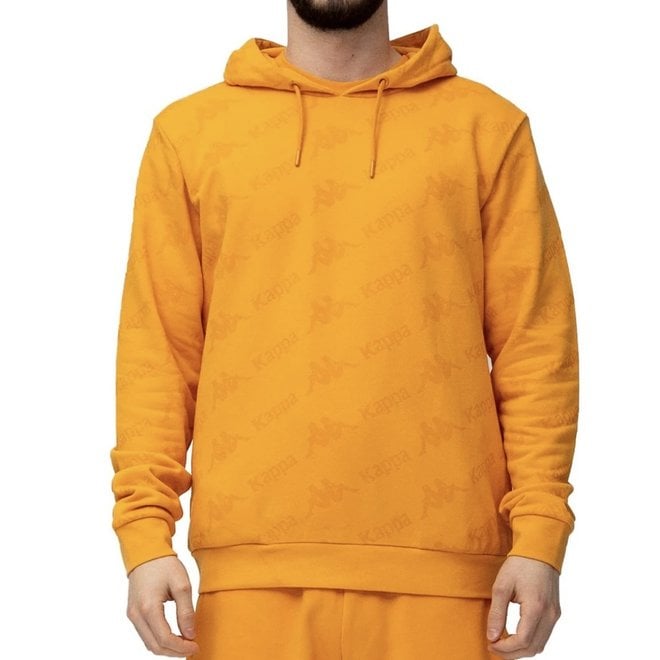 KAPPA AUTHENTIC FANCY PO HOODY ORANGE LT