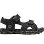 YOUTH TIMBERLAND ADVENTURE SEEKER STRAP SANDAL BLACK